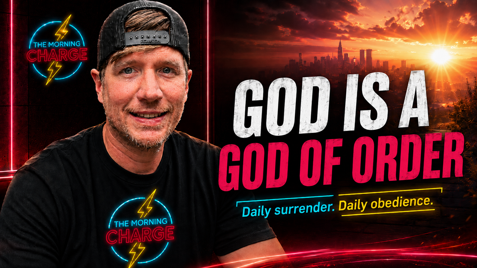 God Is a God of Order: What That Means for Your Life | Morning Charge Blog