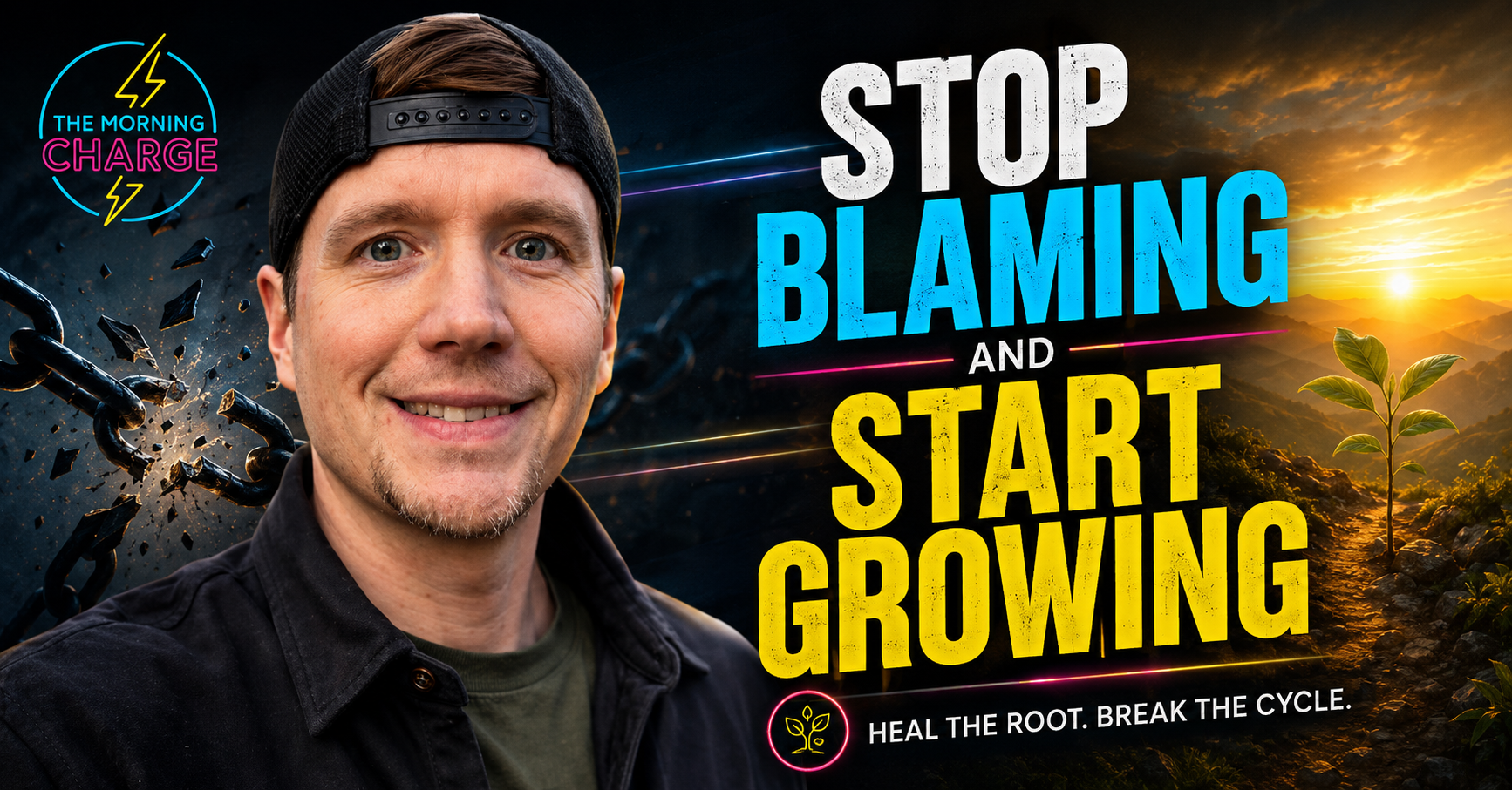 Stop Blaming and Start Growing Spiritually | Morning Charge Blog